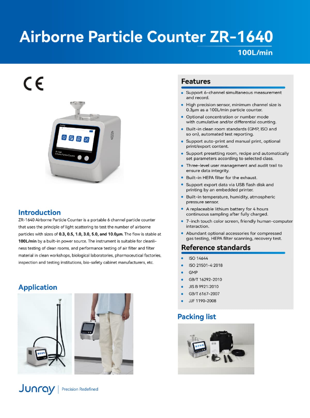 Partikelräknare ZR-1640